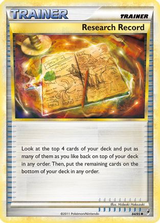 Research Record (84) [Call of Legends]
