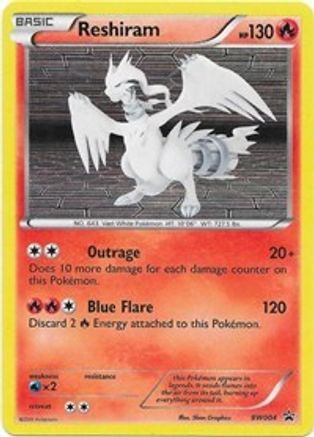 Reshiram - BW004 (BW004) [Black and White Promos] Holofoil