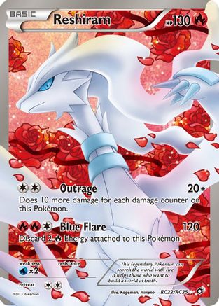 Reshiram (Full Art) (RC22) [Legendary Treasures: Radiant Collection] Holofoil
