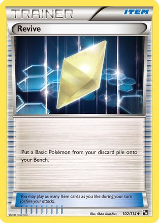 Revive (102) [Black and White] Reverse Holofoil