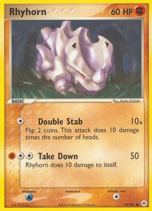 Rhyhorn (70) [Hidden Legends]