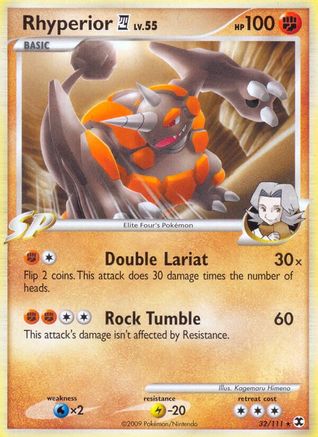 Rhyperior E4 (32) [Rising Rivals] Reverse Holofoil
