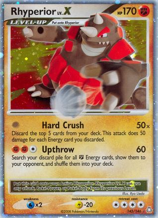 Rhyperior LV.X (145) [Legends Awakened] Holofoil