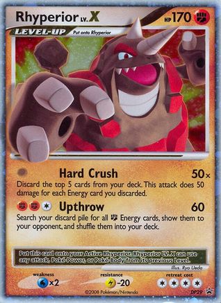 Rhyperior LV.X - DP29 (DP29) [Diamond and Pearl Promos] Holofoil