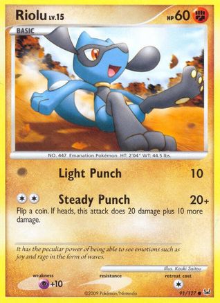 Riolu (91) [Platinum]