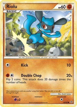 Riolu (60) [Unleashed] Reverse Holofoil