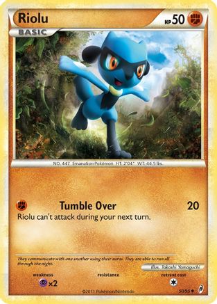 Riolu (50) [Call of Legends] Reverse Holofoil