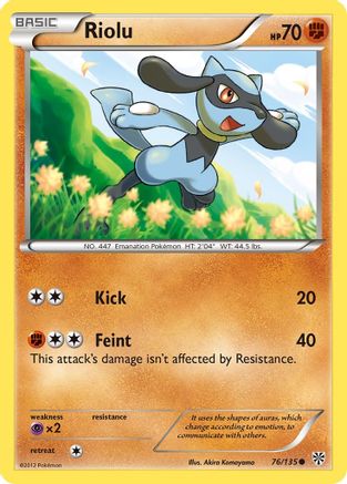 Riolu (76) (76) [Plasma Storm]