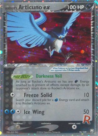 Rocket's Articuno ex (96) [Team Rocket Returns] Holofoil