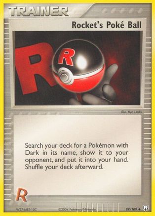 Rocket's Poke Ball (89) [Team Rocket Returns]