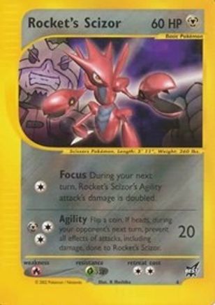 Rocket's Scizor - 4 (4) [Best of Promos]