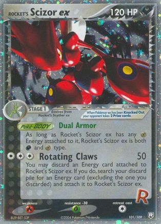 Rocket's Scizor ex (101) [Team Rocket Returns]