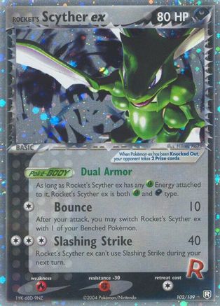 Rocket's Scyther ex (102) [Team Rocket Returns]