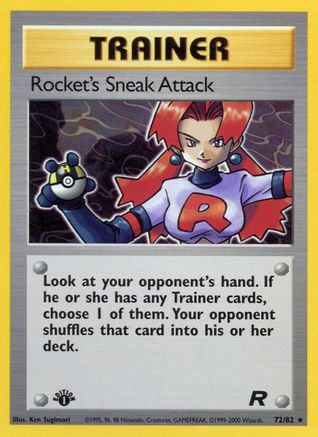 Rocket's Sneak Attack (72) (72) [Team Rocket] Unlimited
