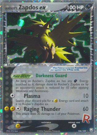 Rocket's Zapdos ex (106) [Team Rocket Returns]