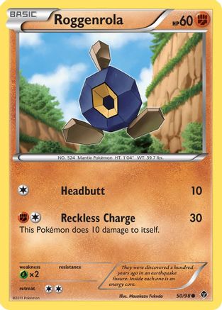 Roggenrola (50) () [Emerging Powers]