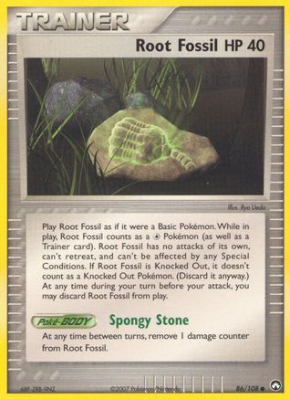 Root Fossil (86) [Power Keepers]