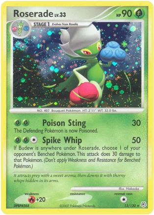 Roserade (13) [Diamond and Pearl] Holofoil
