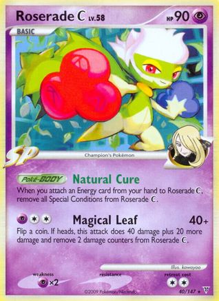 Roserade C (40) [Supreme Victors] Reverse Holofoil