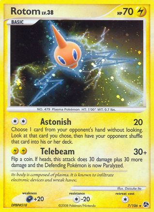 Rotom (7) [Great Encounters] Reverse Holofoil
