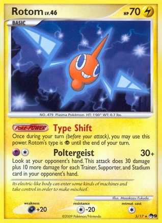 Rotom (5) [POP Series 9] Holofoil