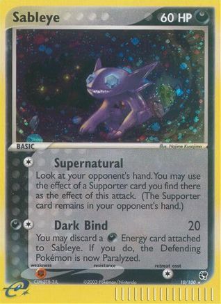Sableye (10) [Sandstorm] Reverse Holofoil