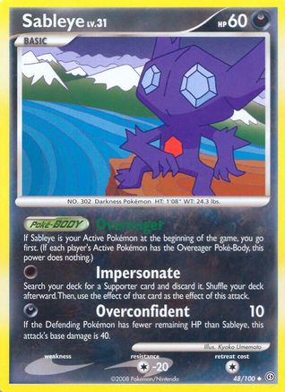 Sableye (48) [Stormfront] Reverse Holofoil