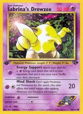 Sabrina's Drowzee (95) [Gym Challenge] Unlimited