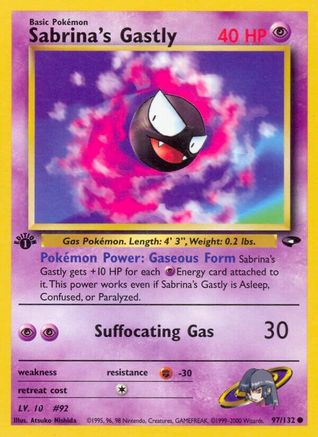 Sabrina's Gastly (97) (97) [Gym Challenge] Unlimited