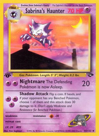 Sabrina's Haunter (55) [Gym Challenge] Unlimited