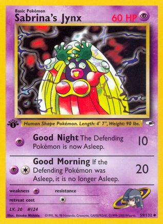 Sabrina's Jynx (59) [Gym Heroes] 1st Edition
