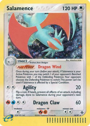 Salamence - 10/97 (10) [Dragon] Holofoil