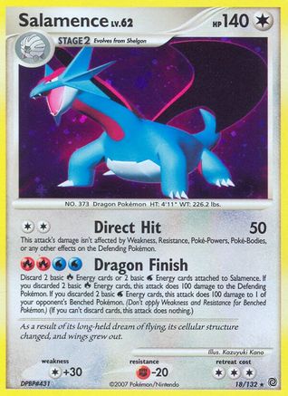 Salamence (18) [Secret Wonders] Holofoil