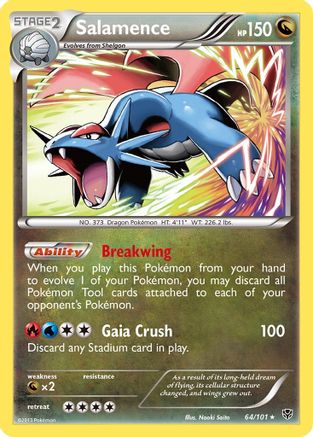 Salamence (64) [Plasma Blast] Holofoil