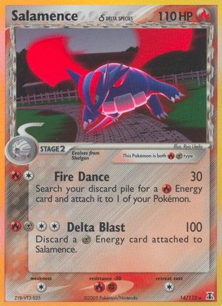 Salamence (Delta Species) (14) [Delta Species] Holofoil