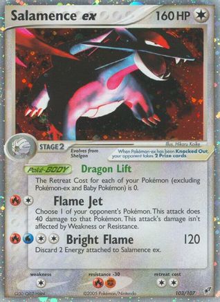 Salamence ex (103) [Deoxys] Holofoil