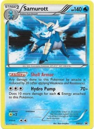 Samurott - BW22 (BW22) [Black and White Promos] Holofoil