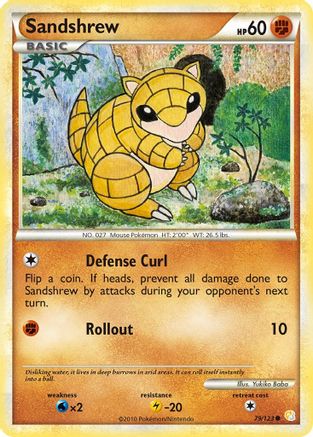 Sandshrew (79) [HeartGold SoulSilver]