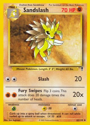 Sandslash (62) [Legendary Collection] Reverse Holofoil