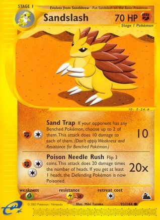 Sandslash (93) [Skyridge] Reverse Holofoil