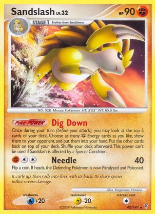 Sandslash (42) [Supreme Victors] Reverse Holofoil