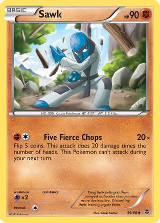 Sawk () [Emerging Powers] Reverse Holofoil