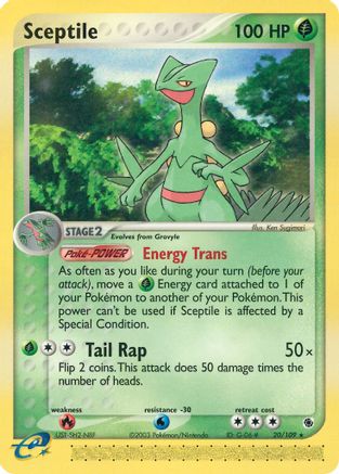 Sceptile - 20/109 (20) [Ruby and Sapphire]