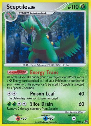 Sceptile (10) [Stormfront] Reverse Holofoil