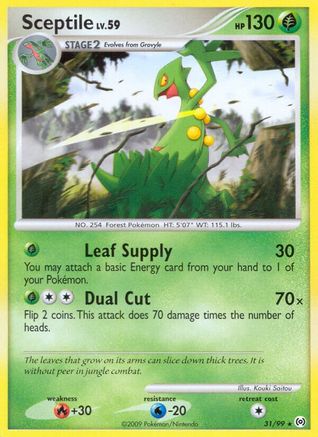 Sceptile (31) (31) [Arceus] Reverse Holofoil