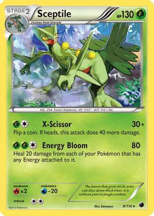 Sceptile (8) [Plasma Freeze] Holofoil