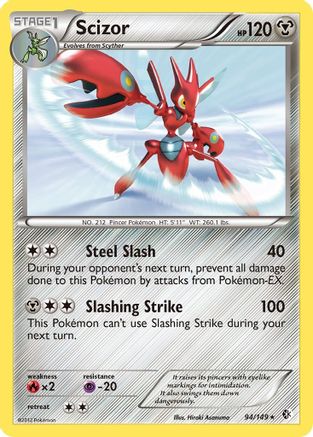 Scizor (94) [Boundaries Crossed] Holofoil