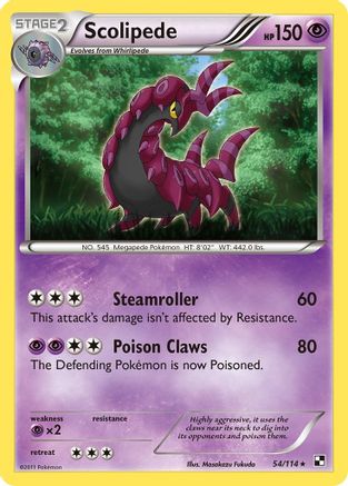 Scolipede (54) [Black and White]