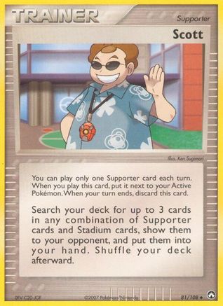 Scott (81) [Power Keepers] Reverse Holofoil