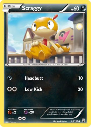 Scraggy (85) [Plasma Storm]